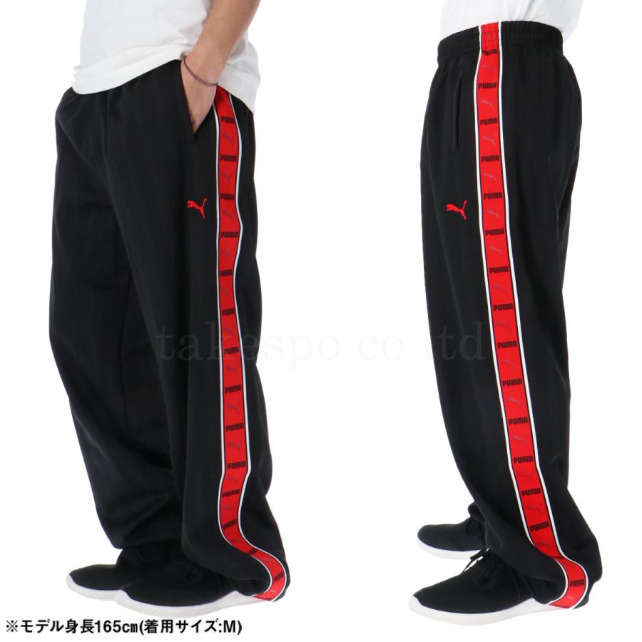 PUMA（プーマ） ジャージ 下 メンズ ロングパンツ SHADOW STRIPE