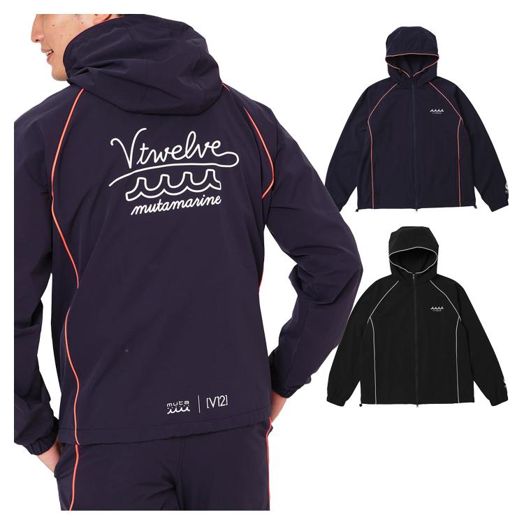 V12（ヴィ・トゥエルヴ） ゴルフ ジャケット メンズ 長袖 コラボ