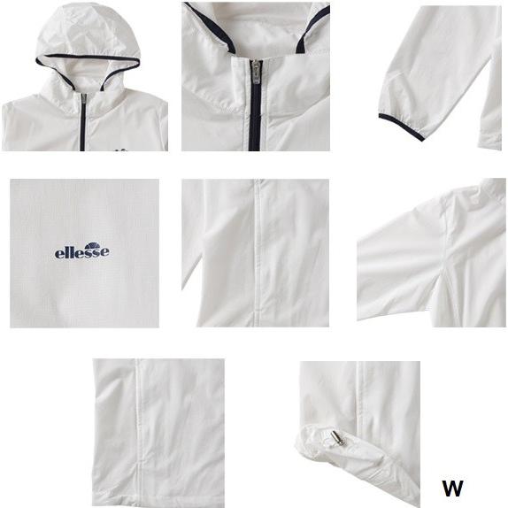 ellesse（エレッセ） テニスウェア ジャケット レディース フード 送料
