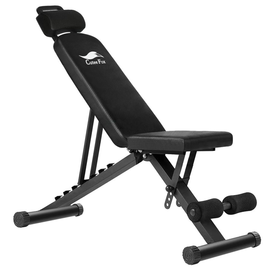 CuteeFox トレーニングベンチ インクラインベンチ デクラインベンチ 7