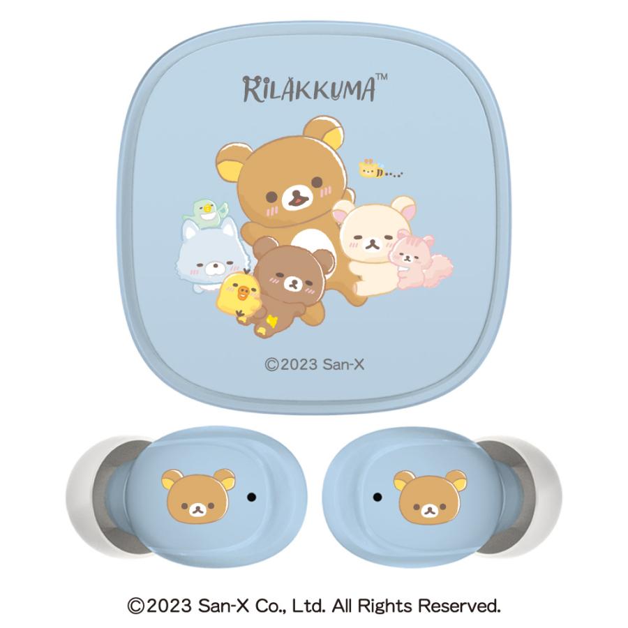 多摩電子工業 リラックマ 完全ワイヤレスイヤホン Bluetooth ver5.3