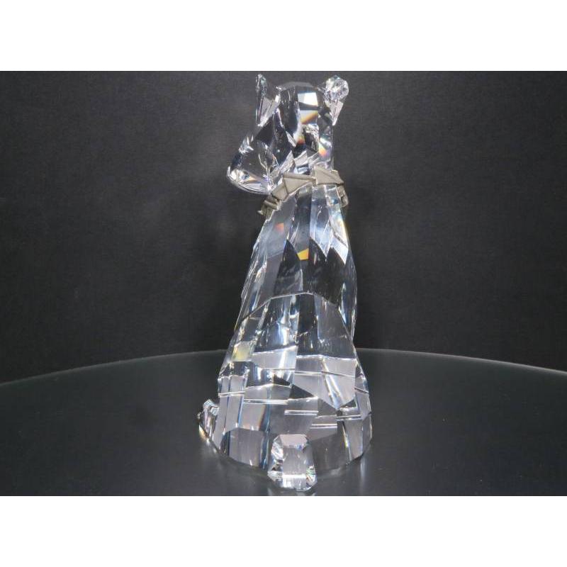 SWAROVSKI（スワロフスキー） おすましテリア 犬 置物 クリスタル