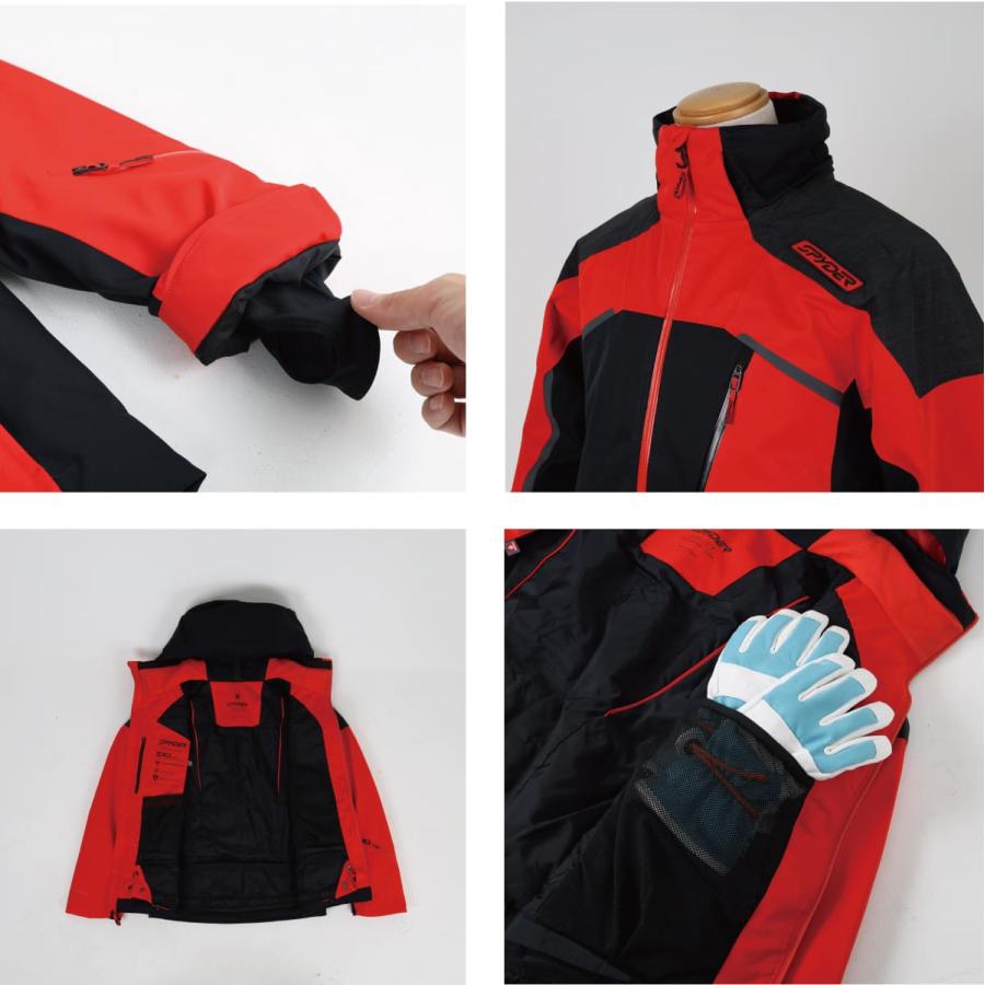 スキーウェア メンズ スキージャケット SPYDER スパイダー ＜2024