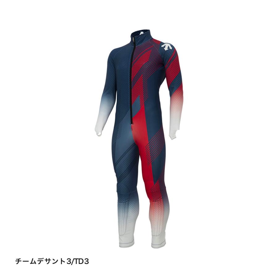 165 ワンピ 競技スキー デサント 子ども レディース レーシングワンピ