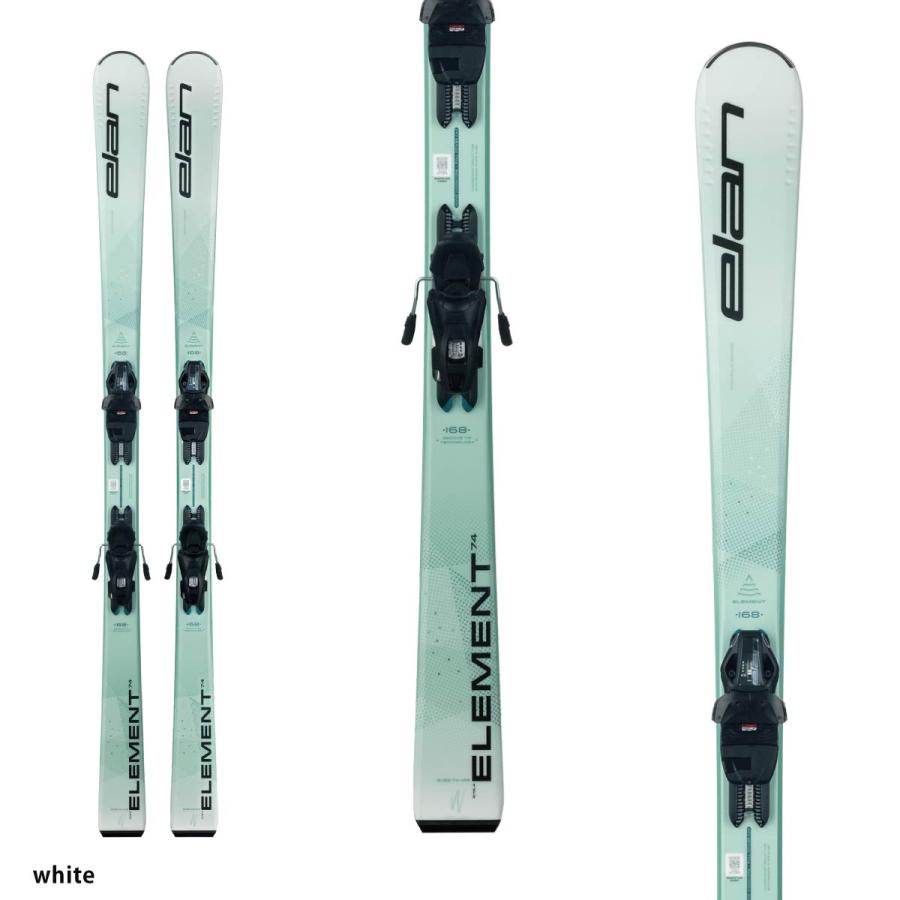 elan（エラン） スキー板 レディース 2025 ELEMENT 74 W WHITE LIGHT