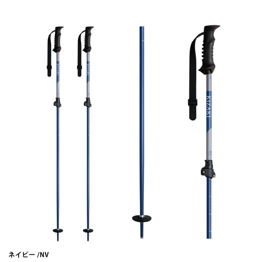 KIZAKI（キザキ） スキー ポール ストック 2025 シルビックTLアルミ