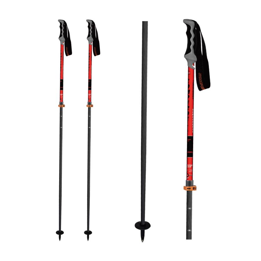 KOMPERDELL コンパーデル スキー ポール ストック カーボン 2025