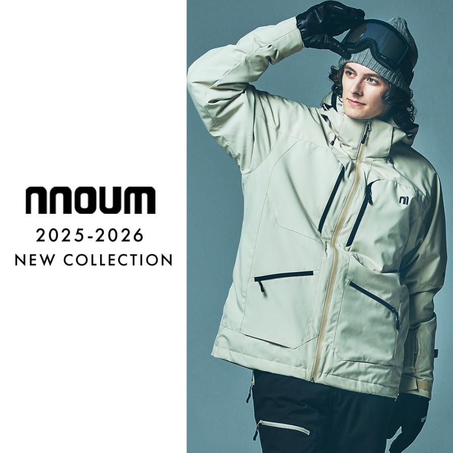 NNOUM スキーウェア メンズ 上下セット ハイブランドと同工場で安心の