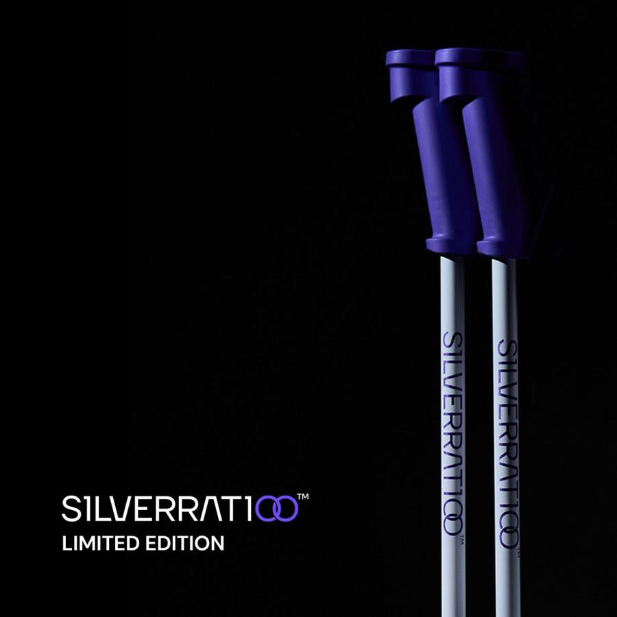 S1LVERRAT1OO シルバーラティオ スキー ポール ストック＜2026