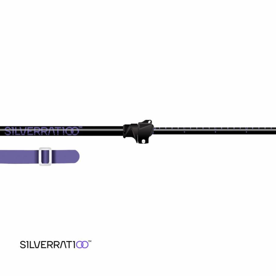 S1LVERRAT1OO シルバーラティオ スキー ポール ストック＜2026