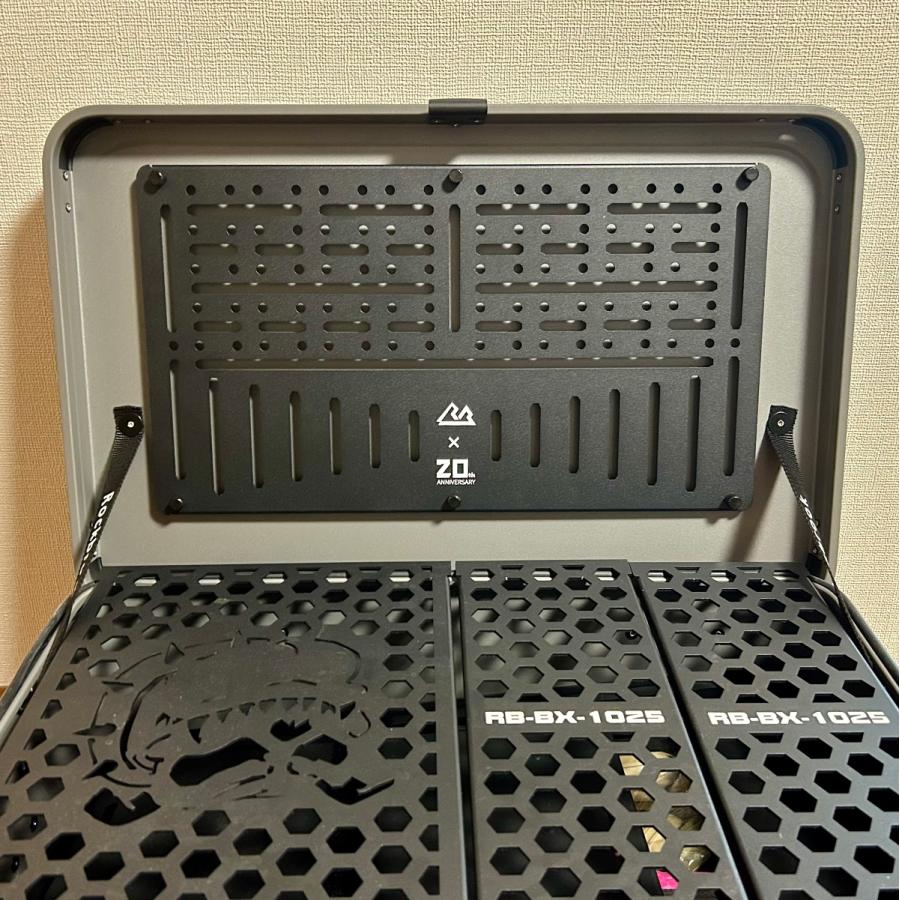 50L アルミコンテナ用 上蓋カスタムパネル Rockbrook カスタムパーツ