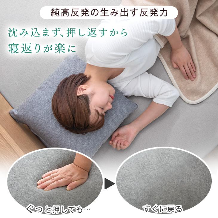 タンスのゲン 8日+5% マットレス ダブル 高反発 へたりにくい高密度30D