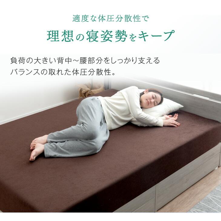 タンスのゲン 8日+5% マットレス セミダブル 高反発マットレス 超極厚