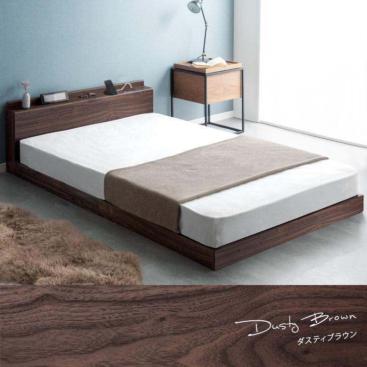 タンスのゲン ベッド マットレス付き セミダブル おしゃれ すのこ 木製