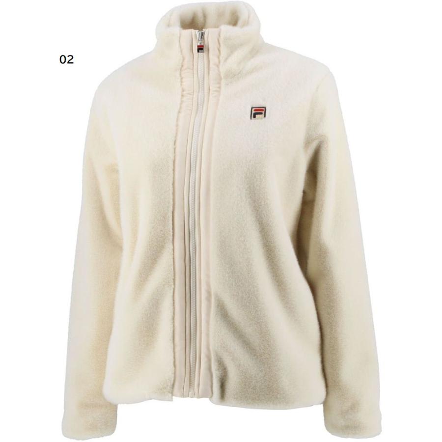 FILA（フィラ） フェイクファー トラックジャケット VL2560 ウィメンズ