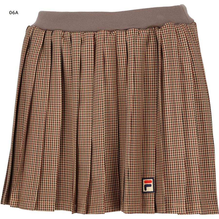 No.584 FILA ガンクラブチェックプリーツワンピ☆CAMEL☆ ヴィンテージ