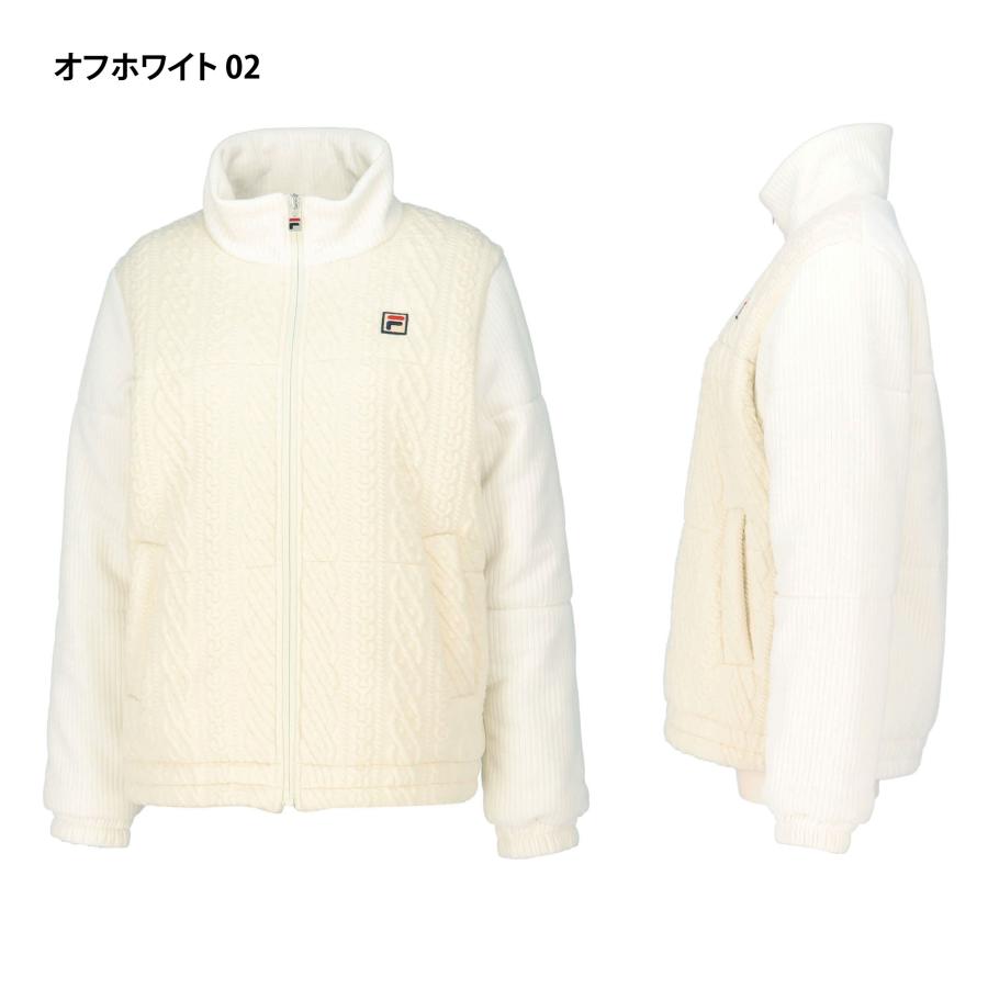 FILA（フィラ） SALE モーデュロイニット キルトトラックジャケット