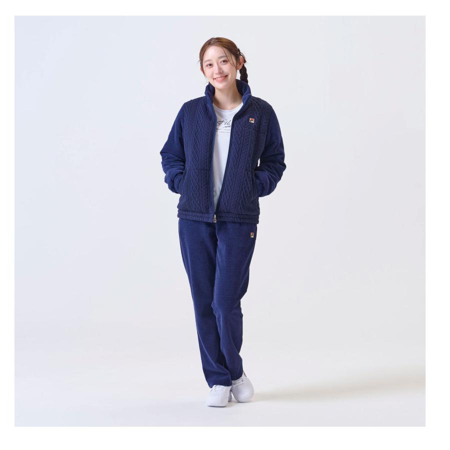 FILA（フィラ） SALE モーデュロイニット キルトトラックジャケット