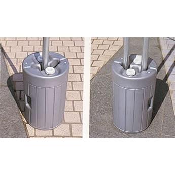 テント ウェイト 20kg 4組セット 水重り ニューベストウェイト パイプ