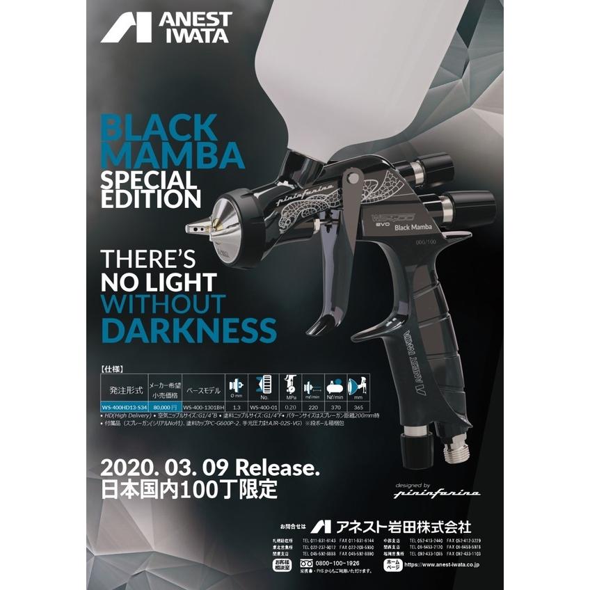A-d029【未使用品】アネスト岩田 WS-400 限定スプレーガン WS-400HD13