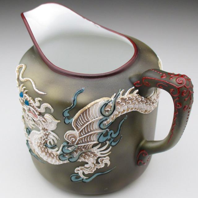 ノリタケ オールドノリタケ ドラゴン盛り上げ シュガー＆ミルクポット