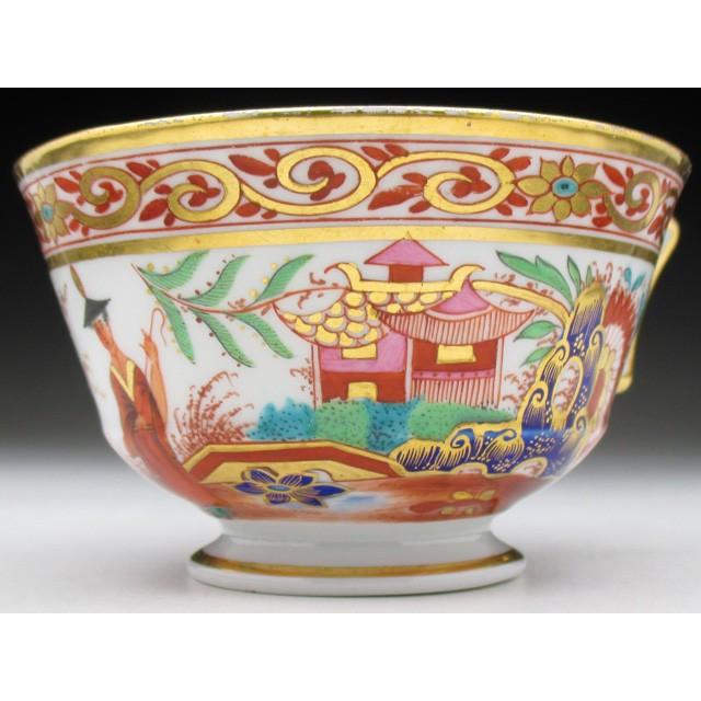 ROYAL WORCESTER ウースター 金彩東洋人物風景絵 カップ＆ソーサー