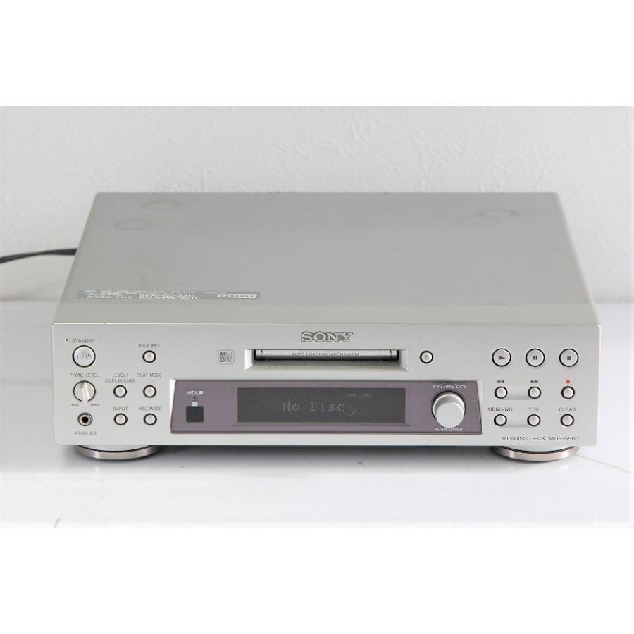 SONY MDデッキ MDS-S500 【中古品】 : サンクス電機 ヤフーショップ
