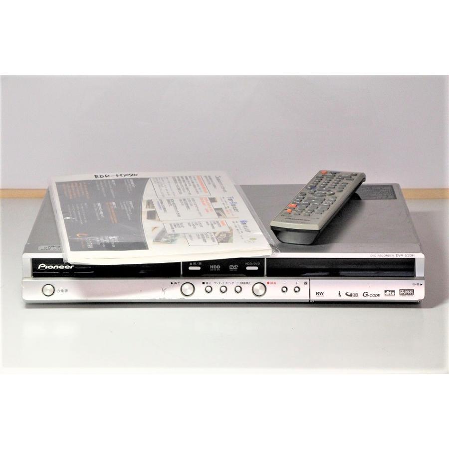 パイオニア DVR-530H DVD-R DL/-R/RW&HDDレコーダー 【中古品