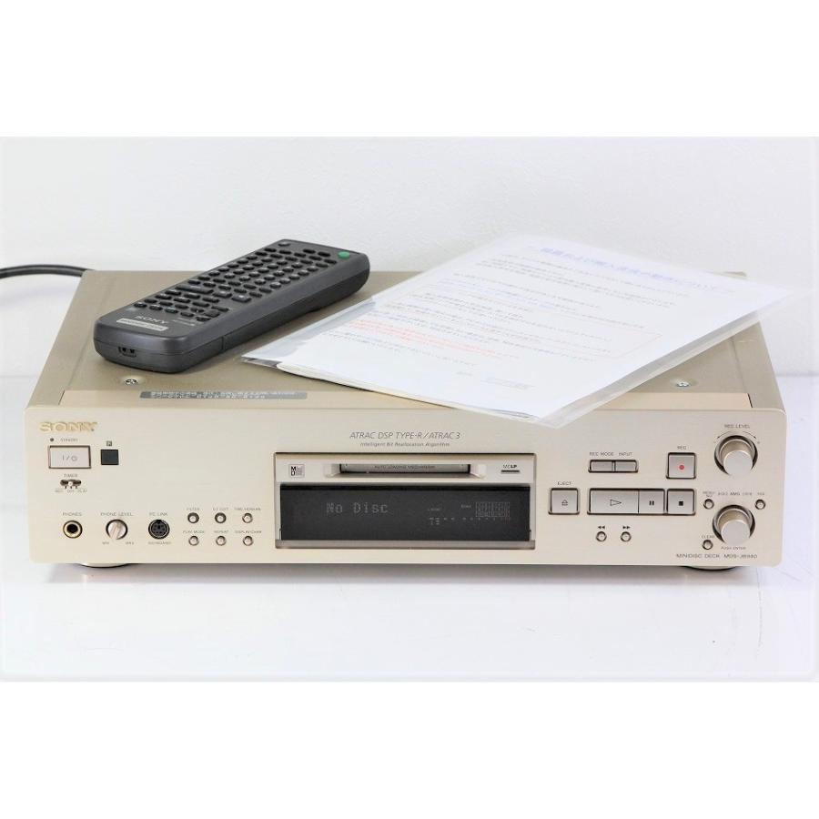 SONY MDデッキ MDS-JB940 【中古品】 : サンクス電機 ヤフーショップ