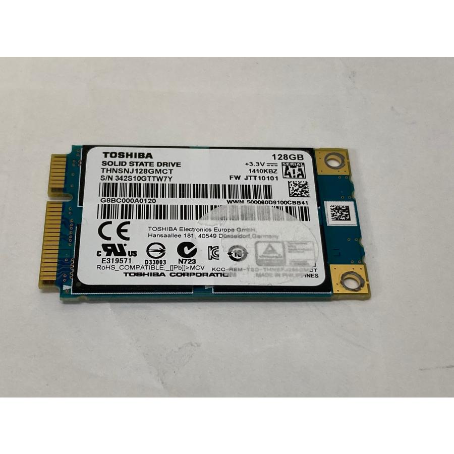 TOSHIBA（東芝） mSATA SSD128B TOSHIBA THNSNJ128GMCT MSATA SSD