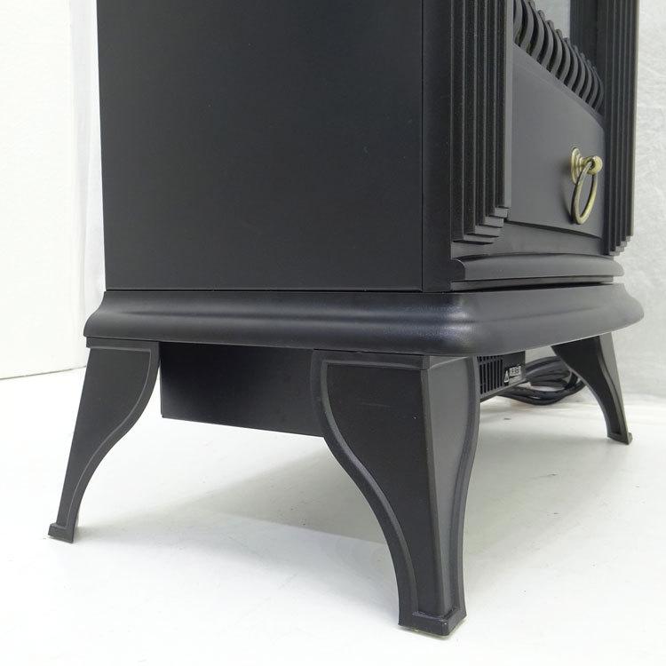 山善（YAMAZEN） 【中古】〇即納〇 暖炉型ヒーター YDH-SK10(B) 2019年