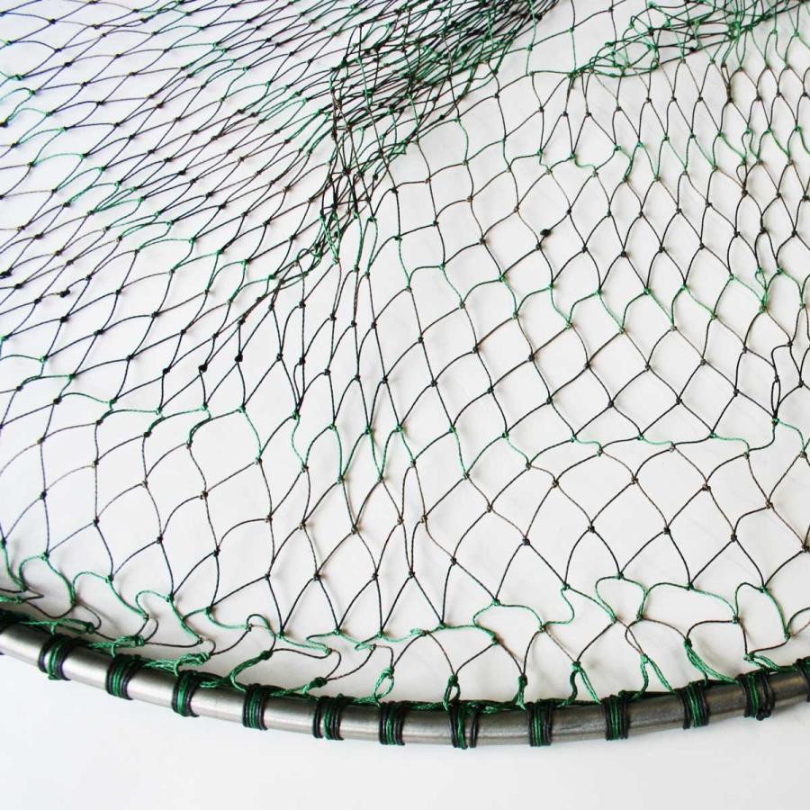 超大物用 チタン ワンピース 玉枠 直径100cm玉枠＋PE10号手編みタモ網