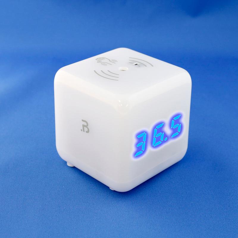 ドットキューブdotCube-顔認証がいらない簡単検温器 手首をかざして1