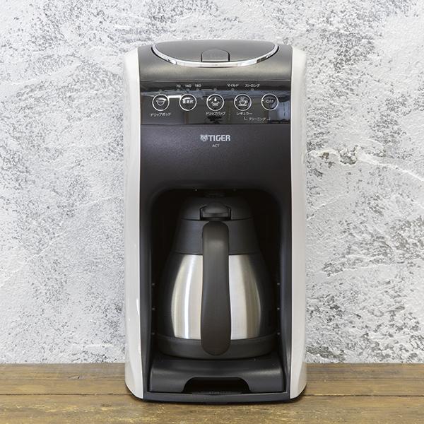 ゴ*ル様 TIGER コーヒーメーカー ACT-E040 クリームホワイト 3W