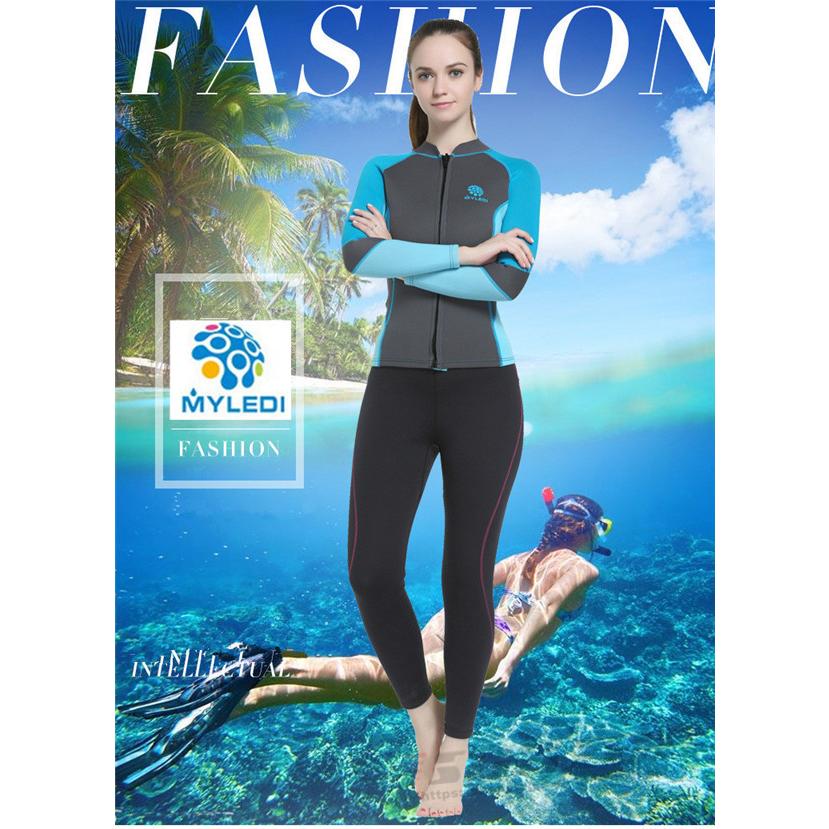 ウェットスーツ タッパー レディース 2mm サーフィン フロントジップ