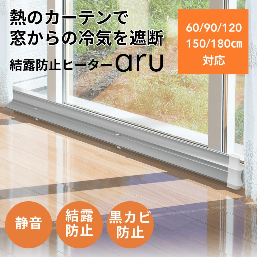 ナカガワ工業 結露防止ヒーター アル 窓際ヒーター 結露対策 寒さ対策