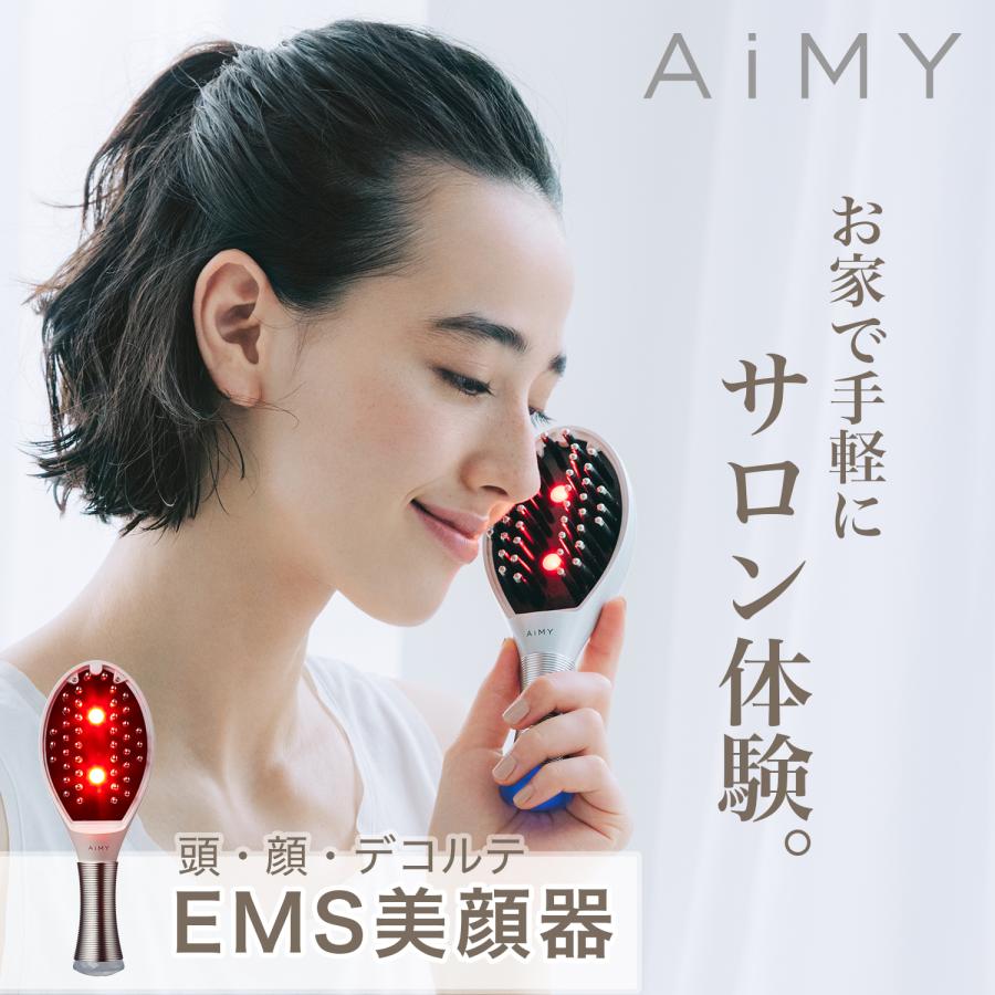 AiMY（エイミー） 美顔器 電気ブラシ EMS 頭皮 リフト エイジングケア