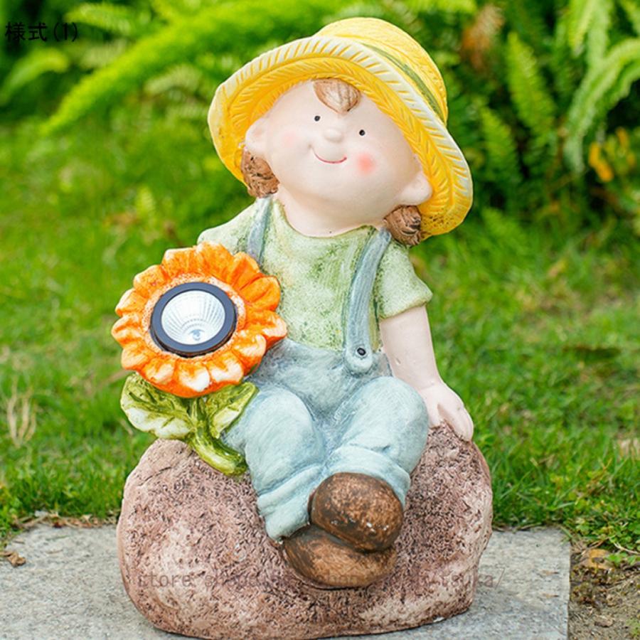 ガーデニング 置物 ガーデン オブジェ 可愛い 贈り物 誕生日プレゼント