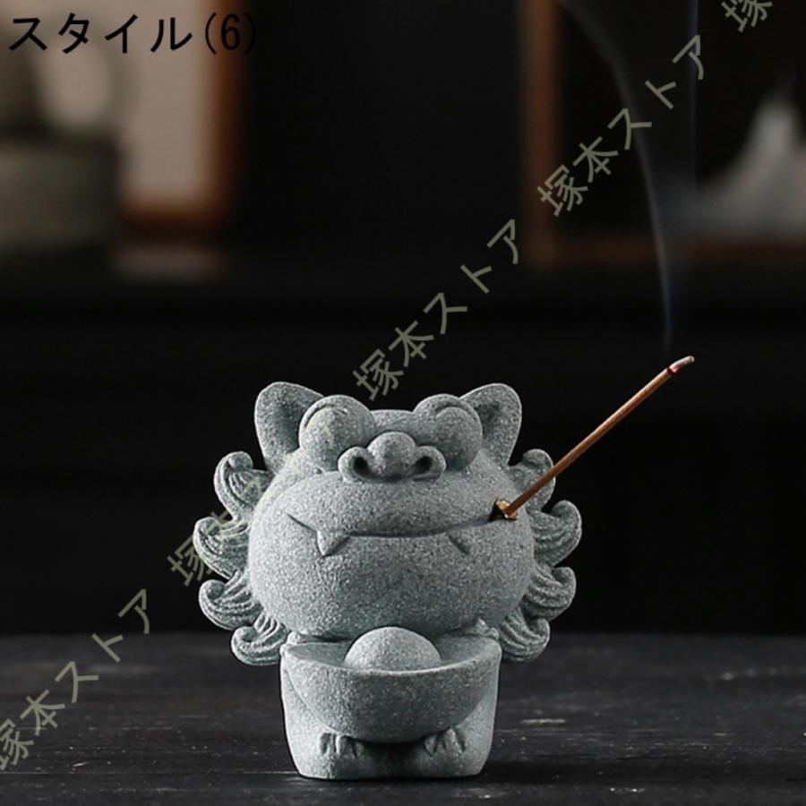 風水 獅子 置物 狛犬 シーサー 魔除け 厄除け お守り狛犬 対 雌雄 ペア