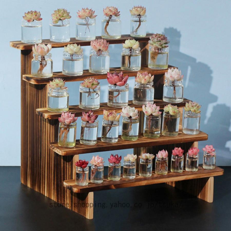 ディスプレイ スタンド 卓上 木製 展示台 フィギュア コレクション