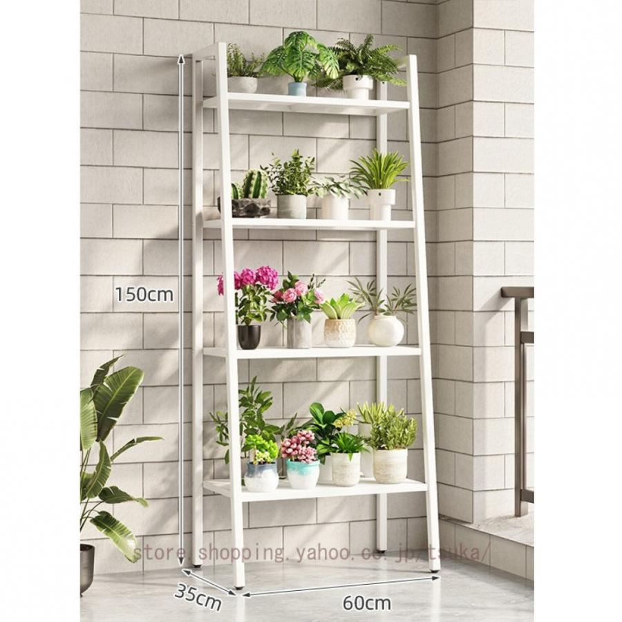 アイアンラック 4段 植物 フラワースタンド プランタースタンド ラック