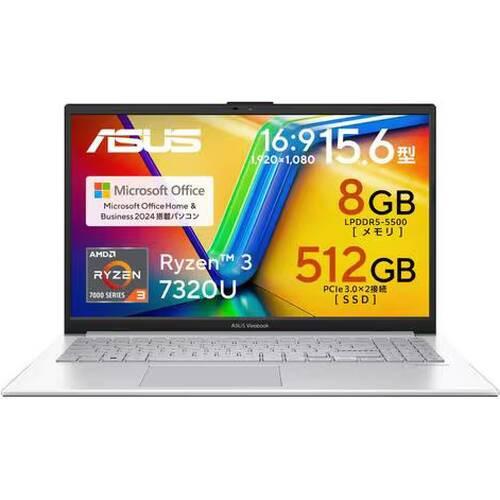 ノートPC Vivobook GO 15 E1504FA-R385SIYAWS4 [15.6型 /Ryzen 3 7320U