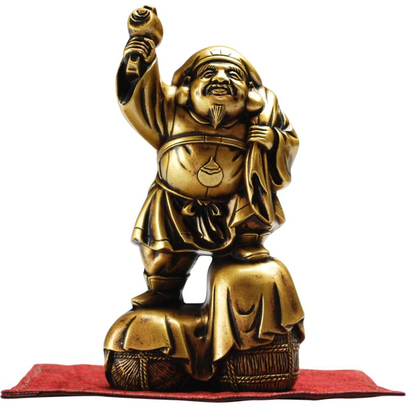 大黒天 福の神 七福神 福徳開運 縁起物 置き物 神様 立像 大黒様 亜鉛