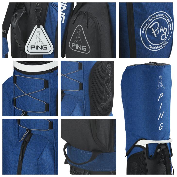 PING（ピン） 2023 CB-P2305 ヘザー キャディバッグ : つるやゴルフ