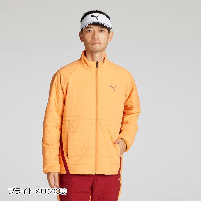 PUMA（プーマ） ゴルフ メンズ アウター ストレッチライト中綿スタンド