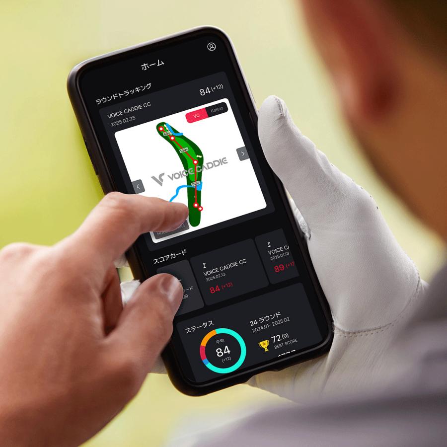 VOICE CADDIE（ボイスキャディ） T12 PRO ゴルフナビ 腕時計型 GPS距離