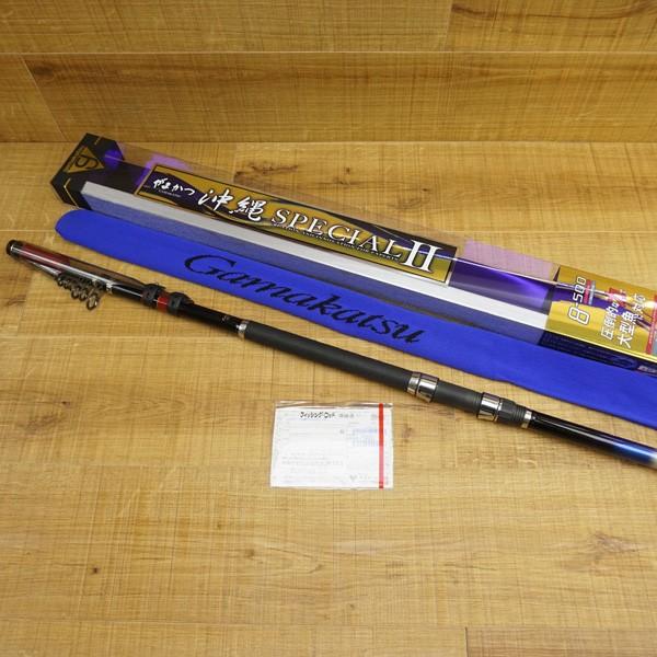 がまかつ がま磯 沖縄スペシャルII 8-500/T393L 磯竿 美品 : 釣king
