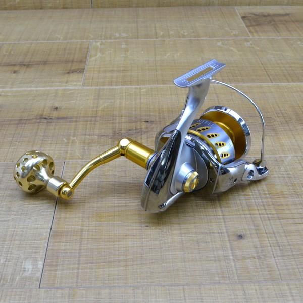 シマノ 08ステラSW 10000XG フィッシャーマンアルミノブ付き/ X015M 美