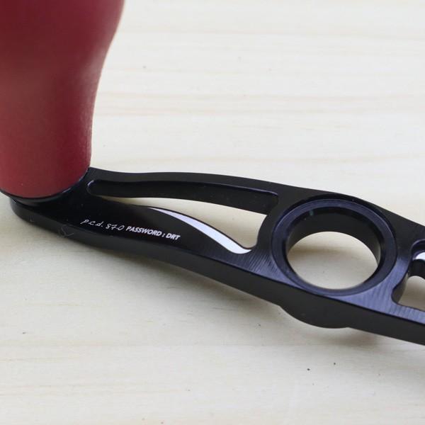 DRT バリアルハンドル 87 バリアルファットノブ ダイワ左キャップ付き