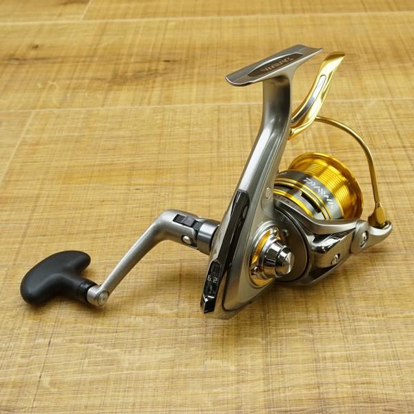 ダイワ 13プレイソ 2000H LBD/M439M レバーブレーキリール 美品 : 釣